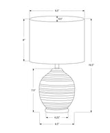 Transitional Black Ceramic Table Lamp With Ivory Shade - Sleep Galleria