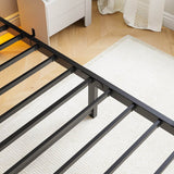 Twin Heavy Duty LED Platform Bed Frame With USB Charging - Serenova - Omega Lifestyles