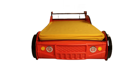 Twin Kids Racing Car Bed Frame With LED Light - Omega Lifestyles
