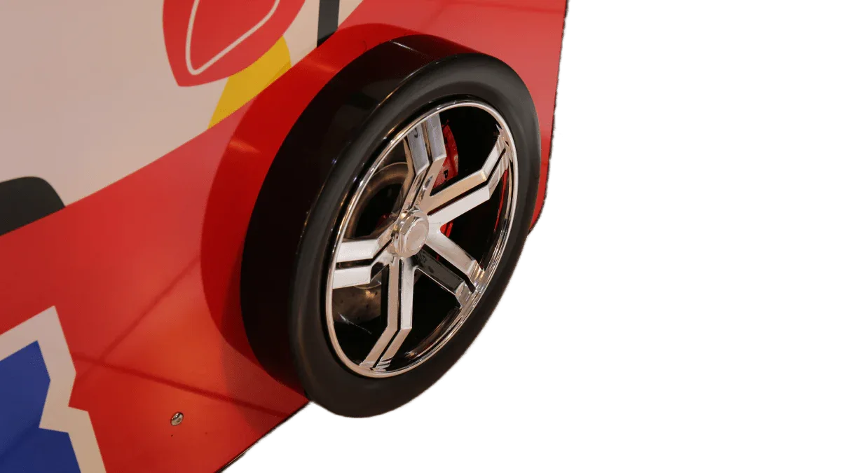 Twin Kids Racing Car Bed Frame With LED Light - Omega Lifestyles