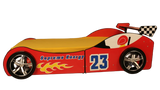 Twin Kids Racing Car Bed Frame With LED Light - Omega Lifestyles