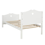 Twin Minimalistic Solid Wood Platform Bed Frame - Serenova - Omega Lifestyles