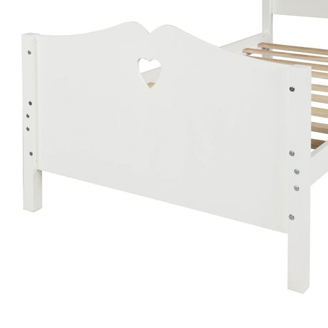 Twin Minimalistic Solid Wood Platform Bed Frame - Serenova - Omega Lifestyles