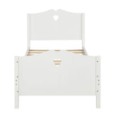 Twin Minimalistic Solid Wood Platform Bed Frame - Serenova - Omega Lifestyles