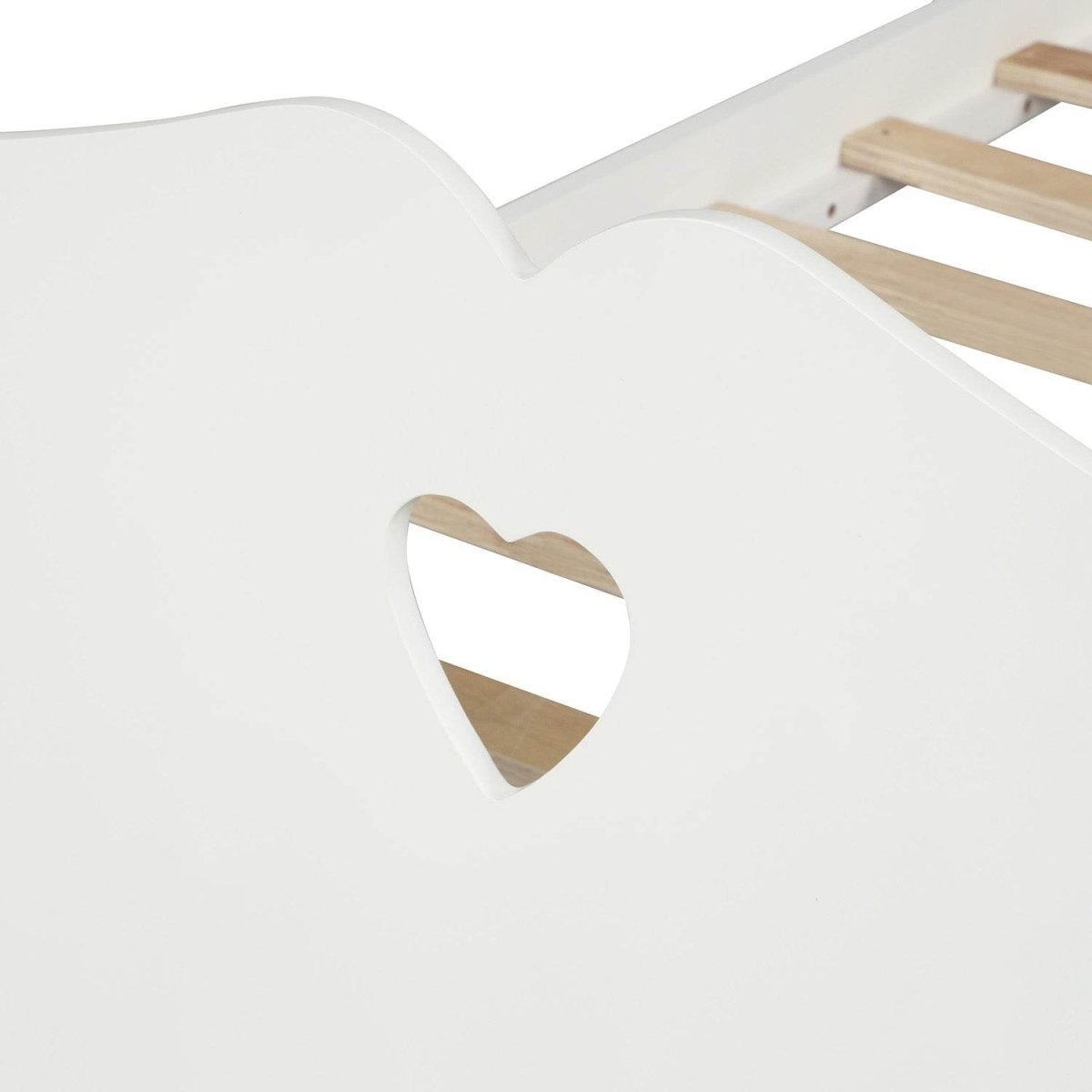 Twin Minimalistic Solid Wood Platform Bed Frame - Serenova - Omega Lifestyles