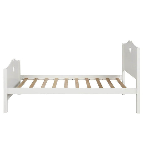 Twin Minimalistic Solid Wood Platform Bed Frame - Serenova - Omega Lifestyles