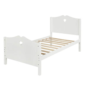 Twin Minimalistic Solid Wood Platform Bed Frame - Omega Lifestyles