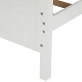 Twin Minimalistic Solid Wood Platform Bed Frame - Serenova - Omega Lifestyles