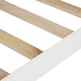 Twin Minimalistic Solid Wood Platform Bed Frame - Serenova - Omega Lifestyles