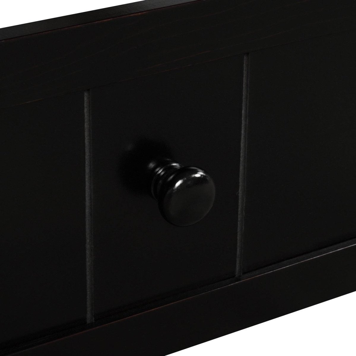 Twin Solid Wood Espresso Daybed With Trundle Bed Frame - Serenova - Omega Lifestyles