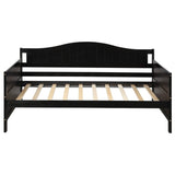 Twin Solid Wood Espresso Daybed With Trundle Bed Frame - Serenova - Omega Lifestyles