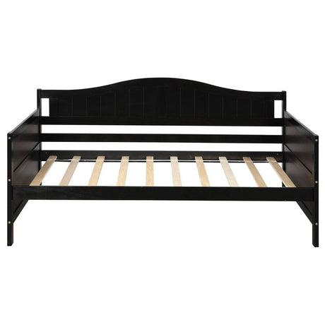 Twin Solid Wood Espresso Daybed With Trundle Bed Frame - Serenova - Omega Lifestyles