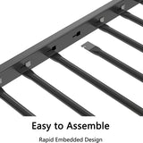 Twin Twin Metal Bunk Bed With Ladder And Guardrails - Serenova - Omega Lifestyles