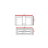 Two - Person Rattan Wicker Outdoor Seating Set With Fire Pit - Serenova - Omega Lifestyles