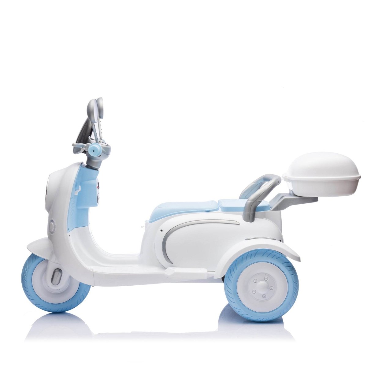 Two - Seater Kids Electric Ride - On Motorcycle With Bluetooth - Serenova - Omega Lifestyles