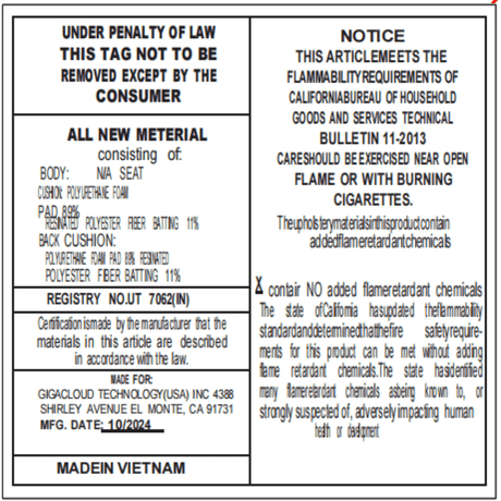Upholstered Platform Bed With Drawers And Twin XL Trundle - Omega Lifestyles