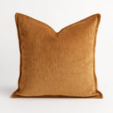 Velvet Mocha Glow Plush Throw Pillow 20 - Inch - Serenova - Omega Lifestyles