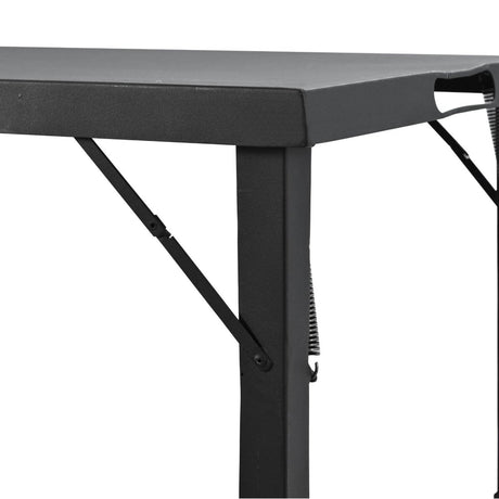 Versatile Matte Black Iron Stainless Steel Outdoor Cabinet - Serenova - Omega Lifestyles