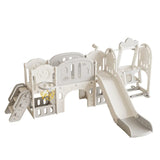 Versatile Toddler Slide 11-in-1 Activity Center Polyethylene - Omega Lifestyles