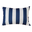 Weather Resistant Navy Polyester Indoor Outdoor Pillow 14x20 - Serenova - Omega Lifestyles