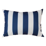 Weather Resistant Navy Polyester Indoor Outdoor Pillow 14x20 - Serenova - Omega Lifestyles