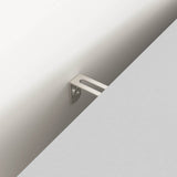 White 8-Drawer Tall Particleboard Storage Dresser - Omega Lifestyles