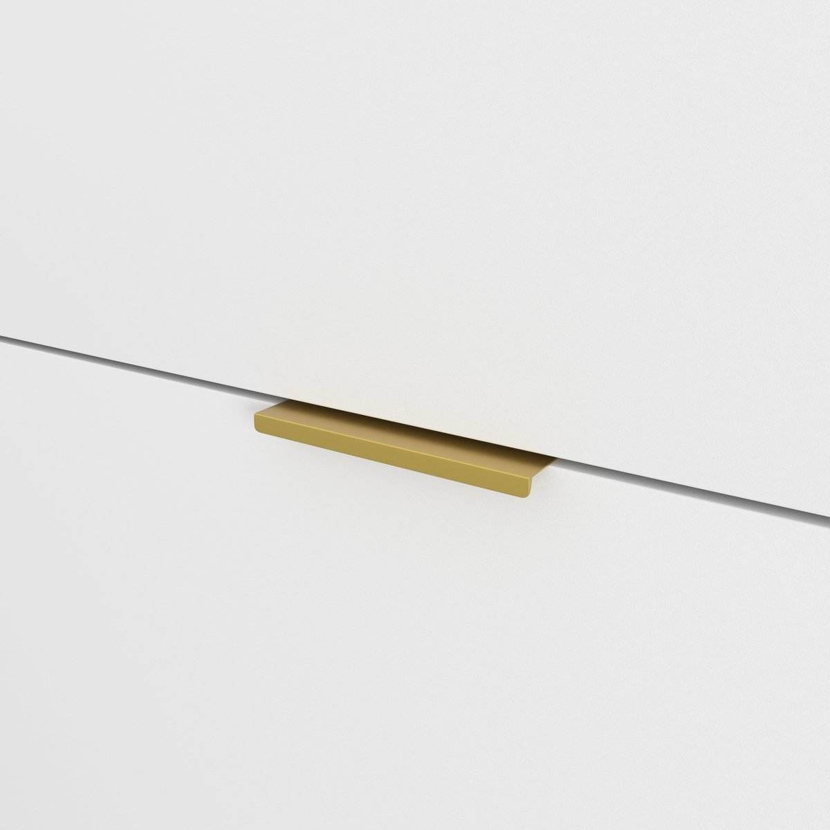 White 8-Drawer Tall Particleboard Storage Dresser - Omega Lifestyles