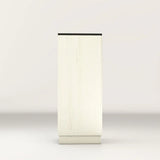 Woodgrain Tilt-Out Trash Can Cabinet With Drawer - Omega Lifestyles