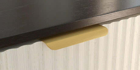 Woodgrain Tilt-Out Trash Can Cabinet With Drawer - Omega Lifestyles