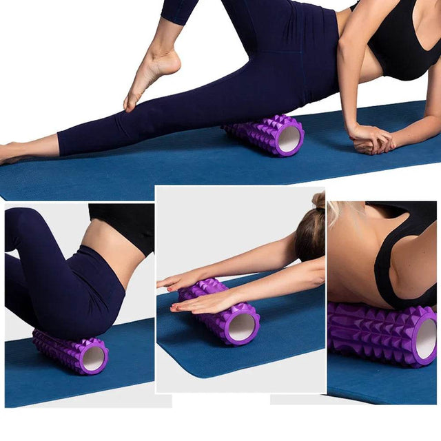 Yoga Foam Roller Hollow Massage and Physiotherapy Tool - Omega Lifestyles