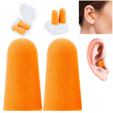 1 Pair Soft Ear Plug Noise Reduction Anti-noise Plugs with Storage Box Sound Insulation Earplug Reusable for Sleeping - Omega Lifestyles