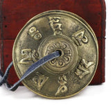 1 Pair Yoga Cymbals Brass Cymbal Bell Chimes Tibetan Buddhist Style Tingsha Meditation Yoga Accessory Instrument Cymbals Yoga - Omega Lifestyles