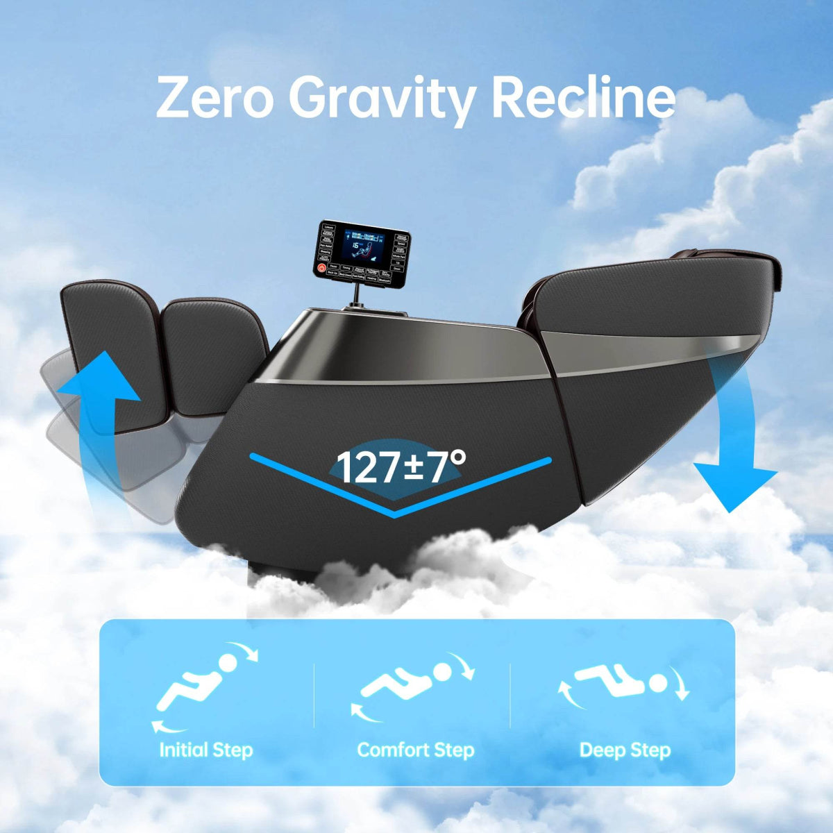 1 Year Warranty USA Local Delivery 4D Airbag Zero Gravity full body Massage Chair Home 3D Foot Roller Shiatsu Office Chair - Sleep Galleria