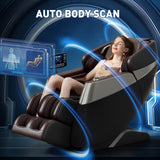 1 Year Warranty USA Local Delivery 4D Airbag Zero Gravity full body Massage Chair Home 3D Foot Roller Shiatsu Office Chair - Sleep Galleria
