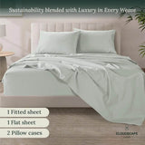 100% Egyptian Cotton Sheets Queen Size Bed Set, 4 Pieces Luxury Bedding Sheet, 1000 Thread Count,Hotel Quality, Silky Soft, - Omega Lifestyles