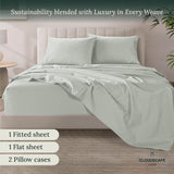 100% Egyptian Cotton Sheets Queen Size Bed Set, 4 Pieces Luxury Bedding Sheet, 1000 Thread Count,Hotel Quality, Silky Soft, - Omega Lifestyles