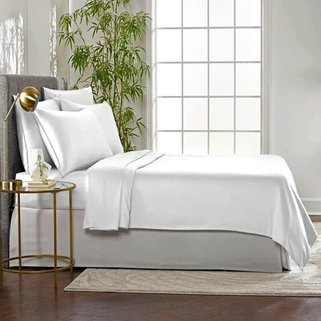 100% Organic Viscose Bamboo Bed Sheet Set - Soft, Breathable, and Eco-Friendly Bedding - Omega Lifestyles