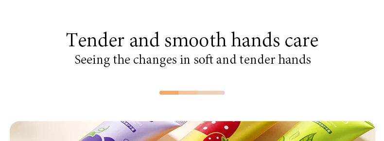 10pcs Fruit and Flower Fragrance Hand Cream Moisturizing Refreshing Nourishing Improving Roughness Hands Skin Care Products - Sleep Galleria