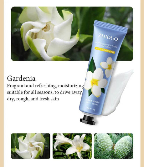 10pcs Fruit and Flower Fragrance Hand Cream Moisturizing Refreshing Nourishing Improving Roughness Hands Skin Care Products - Sleep Galleria