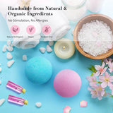 17 styles Shower Bath Salt Ball Dried Flower Ease Tension Natural Essential Oil Bubble Bouncy Explosion Bath Ball Clean Bathtub - Sleep Galleria