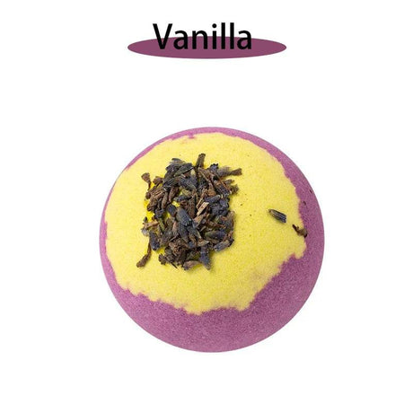 17 styles Shower Bath Salt Ball Dried Flower Ease Tension Natural Essential Oil Bubble Bouncy Explosion Bath Ball Clean Bathtub - Sleep Galleria