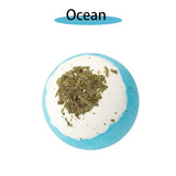 17 styles Shower Bath Salt Ball Dried Flower Ease Tension Natural Essential Oil Bubble Bouncy Explosion Bath Ball Clean Bathtub - Sleep Galleria