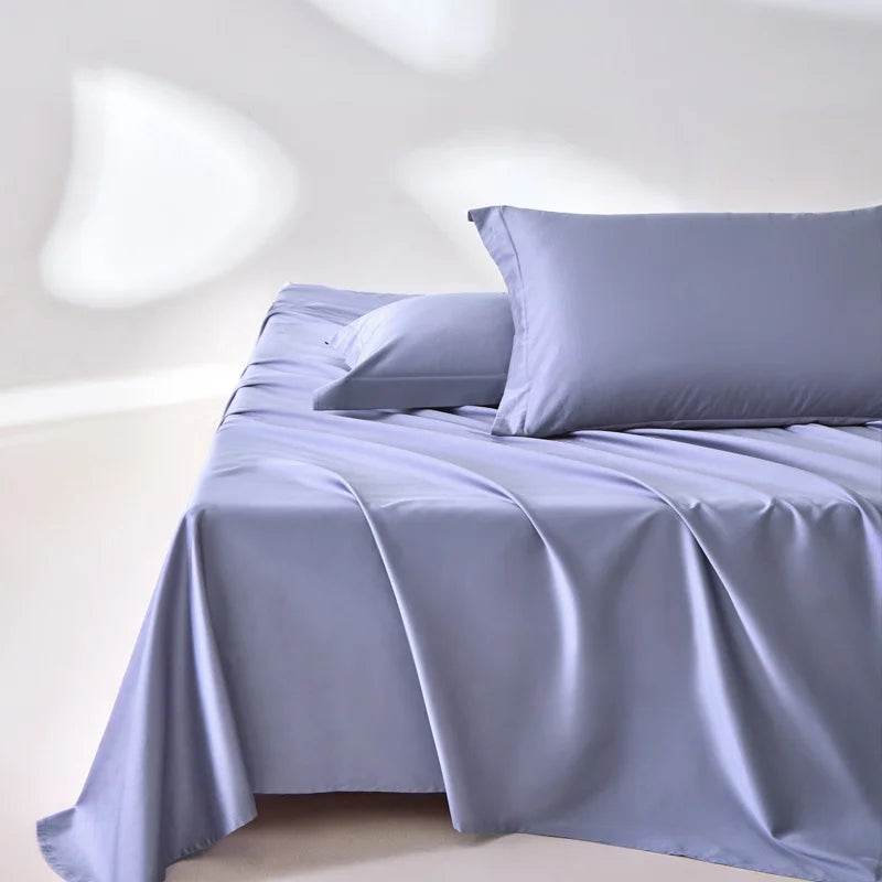 1Pc 100% Egyptian Cotton Flat Sheet High Quality Bed Sheet Luxurious 800 Thread Count Pure Cotton Top Sheets Soft Home Bed Linen - Sleep Galleria