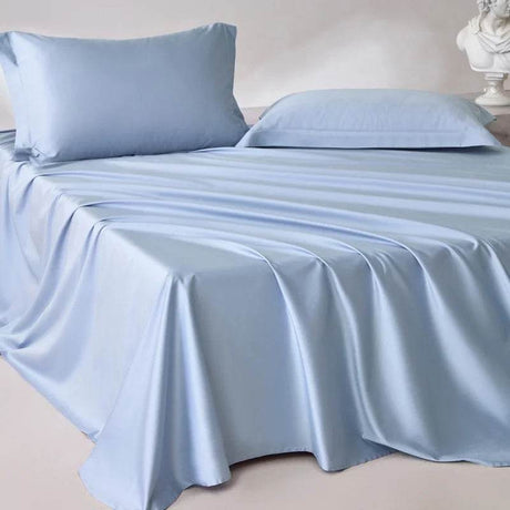 1Pc 100% Egyptian Cotton Flat Sheet High Quality Bed Sheet Luxurious 800 Thread Count Pure Cotton Top Sheets Soft Home Bed Linen - Sleep Galleria