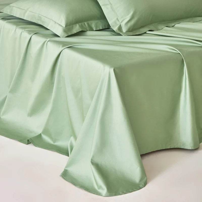 1Pc 100% Egyptian Cotton Flat Sheet High Quality Bed Sheet Luxurious 800 Thread Count Pure Cotton Top Sheets Soft Home Bed Linen - Sleep Galleria