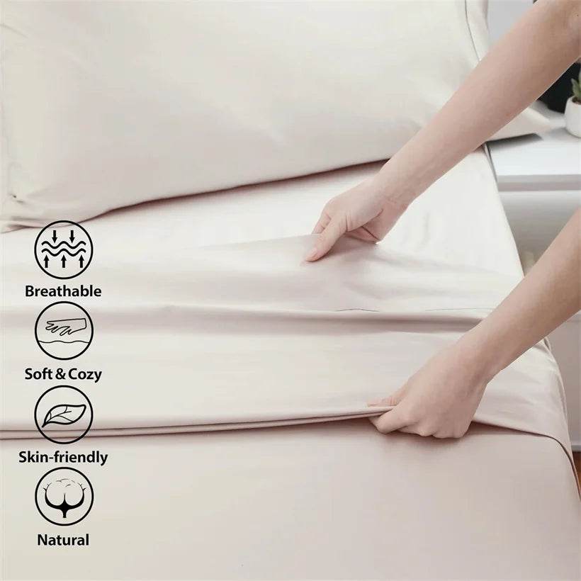 1Pc 100% Egyptian Cotton Flat Sheet High Quality Bed Sheet Luxurious 800 Thread Count Pure Cotton Top Sheets Soft Home Bed Linen - Sleep Galleria
