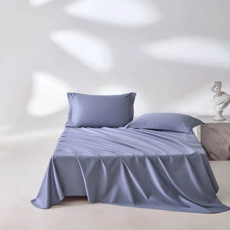 1Pc 100% Egyptian Cotton Flat Sheet High Quality Bed Sheet Luxurious 800 Thread Count Pure Cotton Top Sheets Soft Home Bed Linen - Sleep Galleria