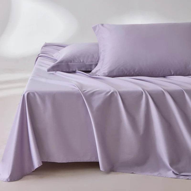 1Pc 100% Egyptian Cotton Flat Sheet High Quality Bed Sheet Luxurious 800 Thread Count Pure Cotton Top Sheets Soft Home Bed Linen - Sleep Galleria
