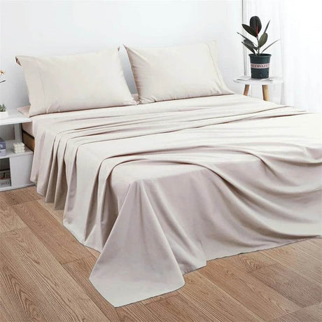 1Pc 100% Egyptian Cotton Flat Sheet High Quality Bed Sheet Luxurious 800 Thread Count Pure Cotton Top Sheets Soft Home Bed Linen - Sleep Galleria