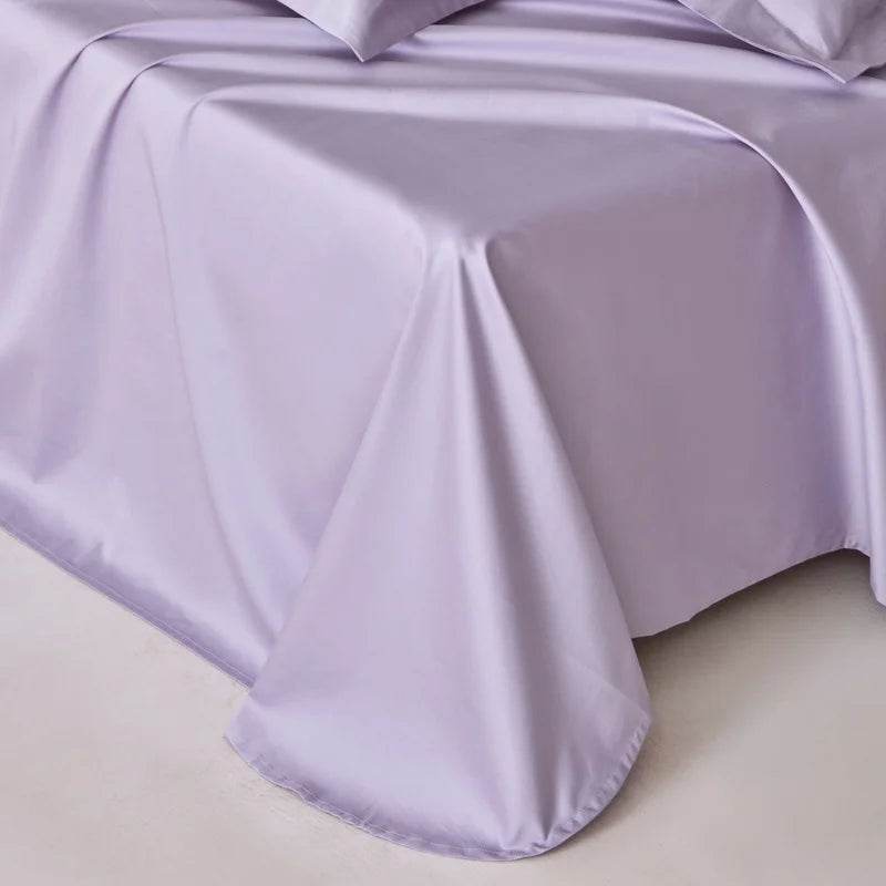 1Pc 100% Egyptian Cotton Flat Sheet High Quality Bed Sheet Luxurious 800 Thread Count Pure Cotton Top Sheets Soft Home Bed Linen - Sleep Galleria